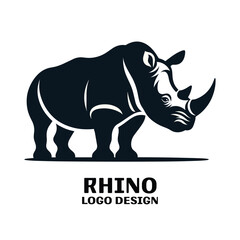 Rhino Vector Logo Design