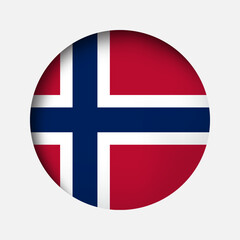 Fototapeta premium norway flag 1