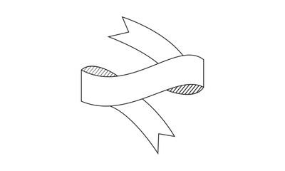 Abstract Ribbon Design