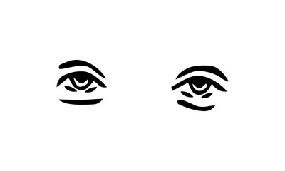 Abstract Eye Illustrations