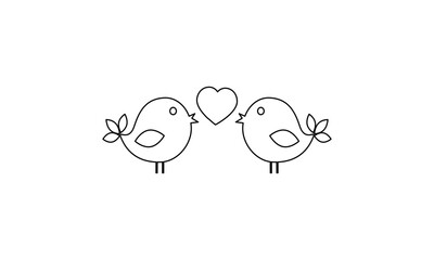 Two Birds with Heart

