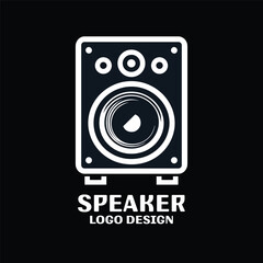 Speaker Vector Logo Design