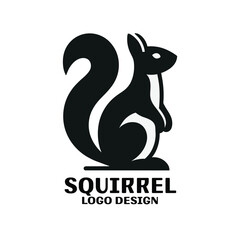 Squirrel Vector Logo Design