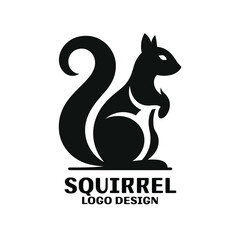 Squirrel Vector Logo Design