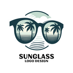 Sunglass Vector Logo Design