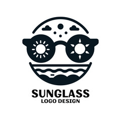 Sunglass Vector Logo Design