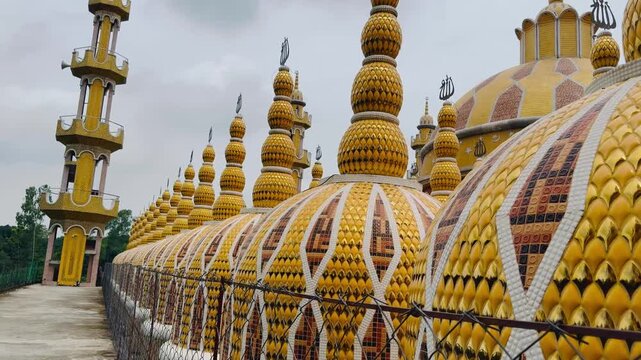 Beautiful 201 Dome Mosque &ndash; Islamic Landmark in Bangladesh

