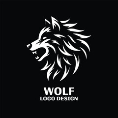 Wolf Vector Logo Design