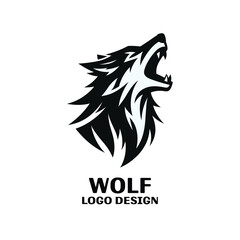 Wolf Vector Logo Design