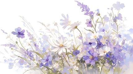 Fototapeta premium frame of flowers