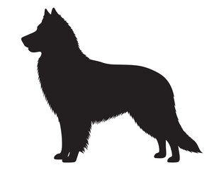 GROENENDAEL DOG SILHOUETTE