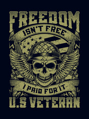 Veteran t-shirt design
