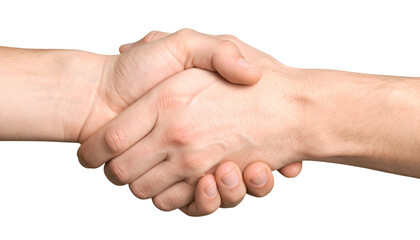 Handshake PNG, Business and Agreement Gesture Isolated, Transparent Background, Cooperation, Partnership, and Professional Illustration