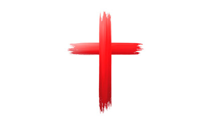 Obraz premium Cross PNG, Christian Religious Symbol Isolated, Transparent Background, Faith, Spirituality, and Religion Illustration