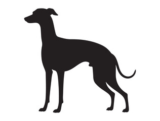 GREYHOUND DOG SILHOUETTE