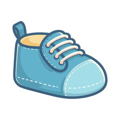 baby shoe illustration design
