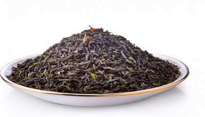 Fototapeta premium tasty earl grey tea isolated on white background