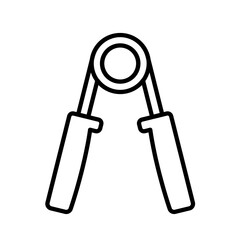 Hand grip,  -  simple vector icon