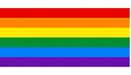 Horizontal rainbow flag (1)