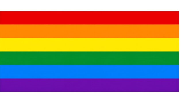 Horizontal rainbow flag (1)