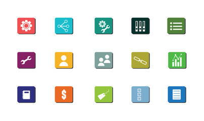 Infographic icon set design