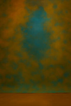 background studio gradient blue orange cloudy abstract