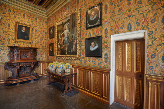 Room in the Chateau de Chenonceau, Loire Valley, France