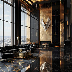Imagine a luxurious penthouse perched high above the city a masterpiece of opulence and mystery This sprawling apartment once owned by the worlds most notorious hit