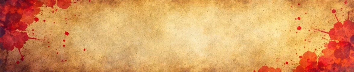 Obraz premium Aged paper, ink stains, grunge texture, distressed, backdrop, dirty