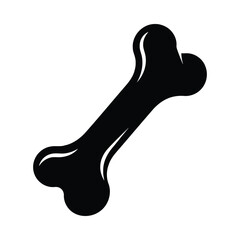 Fototapeta premium Bone silhouette black white