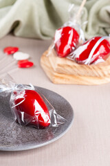 Delicious Brazilian dessert called Strawberry of Love - Morango do Amor