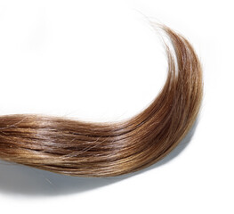 Fototapeta premium brown hair lock
