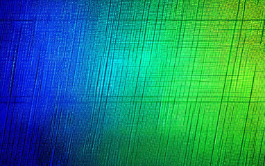 digital blue green holographic tech grid