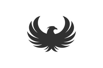 Majestic phoenix soars with its wings spread gracefully, a powerful emblem of rebirth and hope