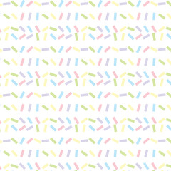 Seamless Pastel Confetti Pattern Background – Colorful Abstract Geometric Texture