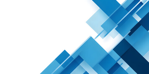 Abstract Geometric Blue Background: A sleek, modern background design features overlapping geometric shapes in shades of blue, creating a dynamic and visually appealing composition.