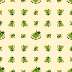Rolled pancake pattern 