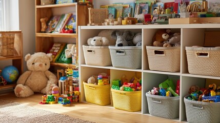 子供部屋のおもちゃ整理