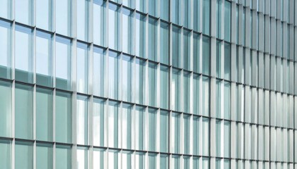 Modern Glass Building Facade