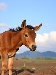 colt in the ground