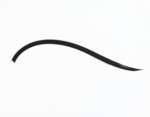 Simple Black Curved Line Drawing