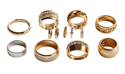 various gorgeous rose gold diamond engagement rings