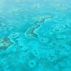 footprints in the water