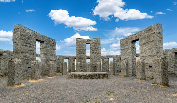 Stonehenge Memorial Overlooking Columbia river