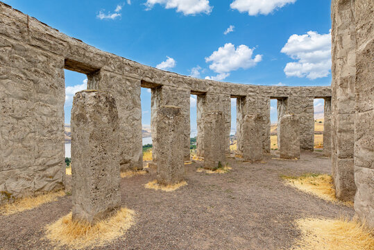 Stonehenge Memorial Overlooking Columbia river
