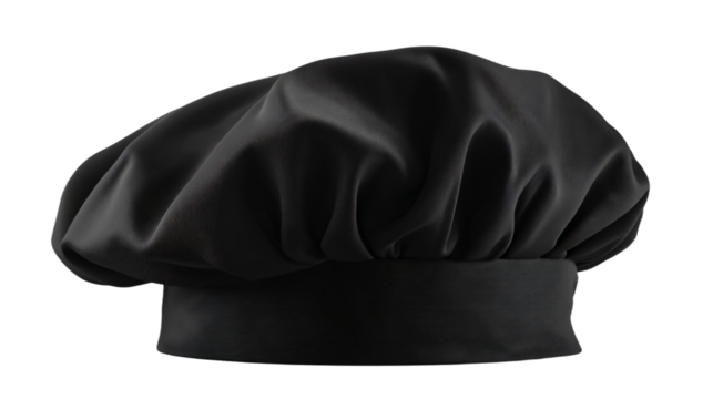 a chef hat is shown on a white background