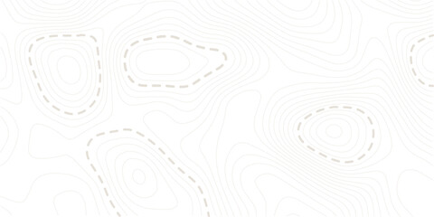 Topographic map. Contour abstract background. Vector illustration.