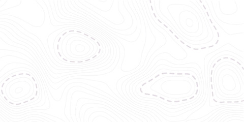 Topographic map. Contour abstract background. Vector illustration.