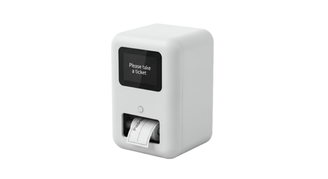 Isolated White Cube Printer with Paper Output on Transparent Background Shows Modern Minimalist Design Ideal for Office Use and Digital Printing Technology