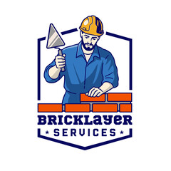 Bricklayer at Work &ndash; Professional Masonry Craftsmanship